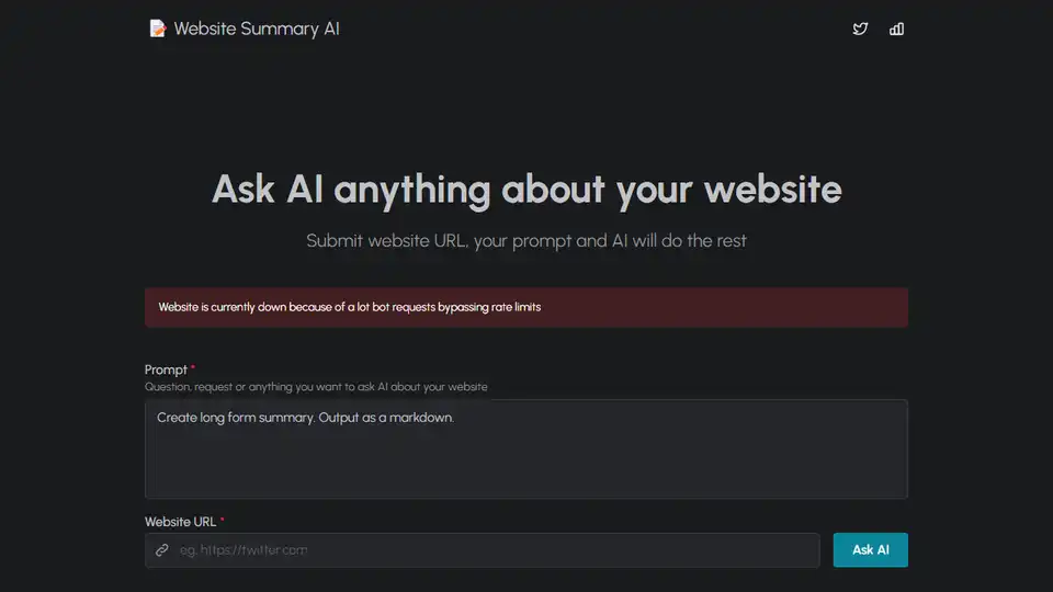 Website Summary AI