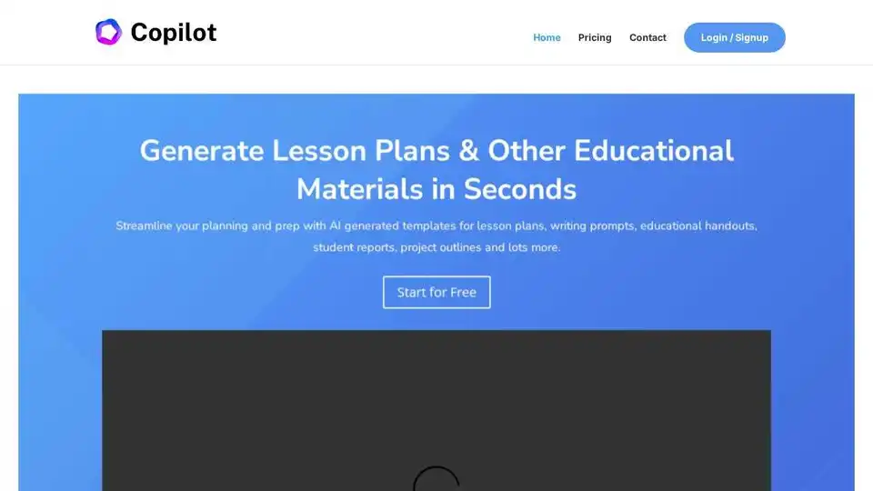 AI Lesson Planner - Education Copilot