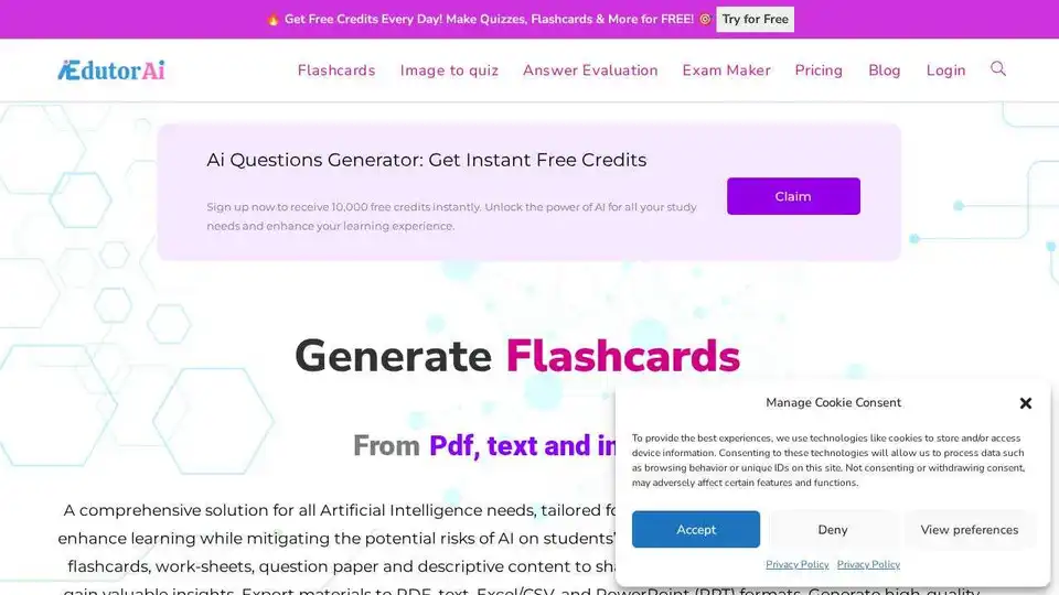 Ai Questions Generator