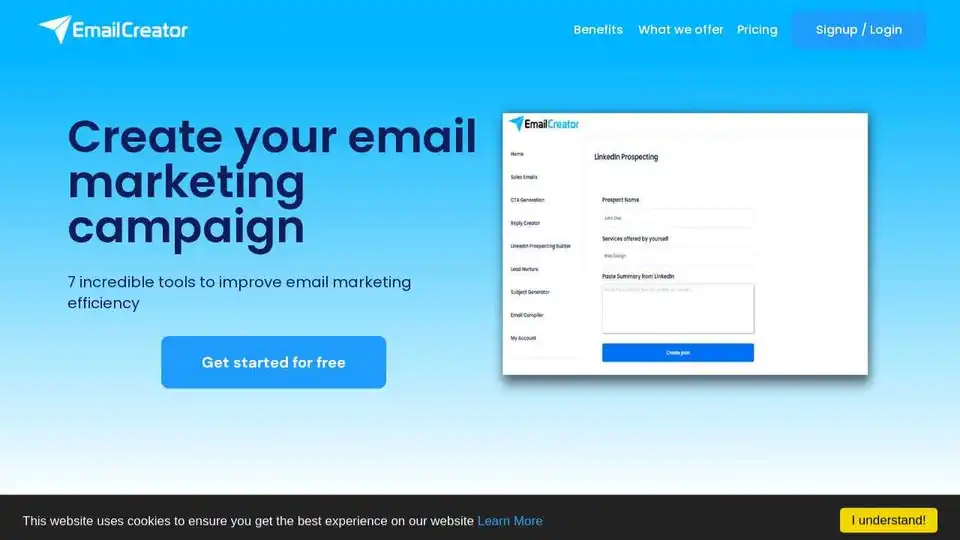 Email Creator