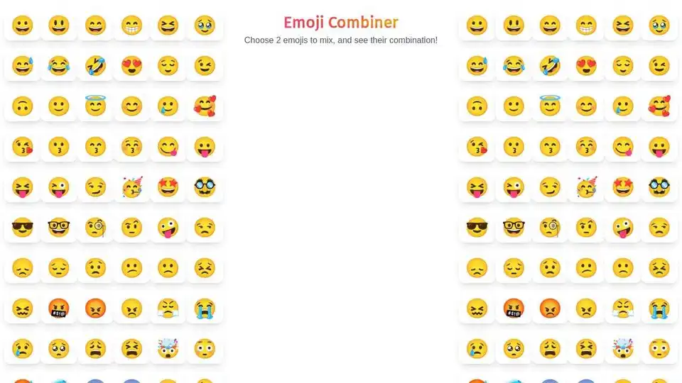Emoji Combiner