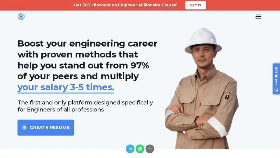 Engineering Resume Builder online