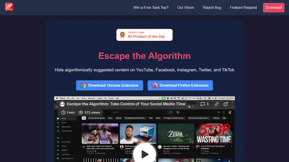 Escape the Algorithm