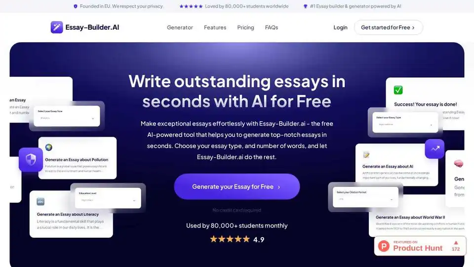 Essay Builder AI
