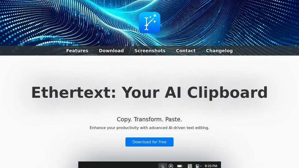 Ethertext