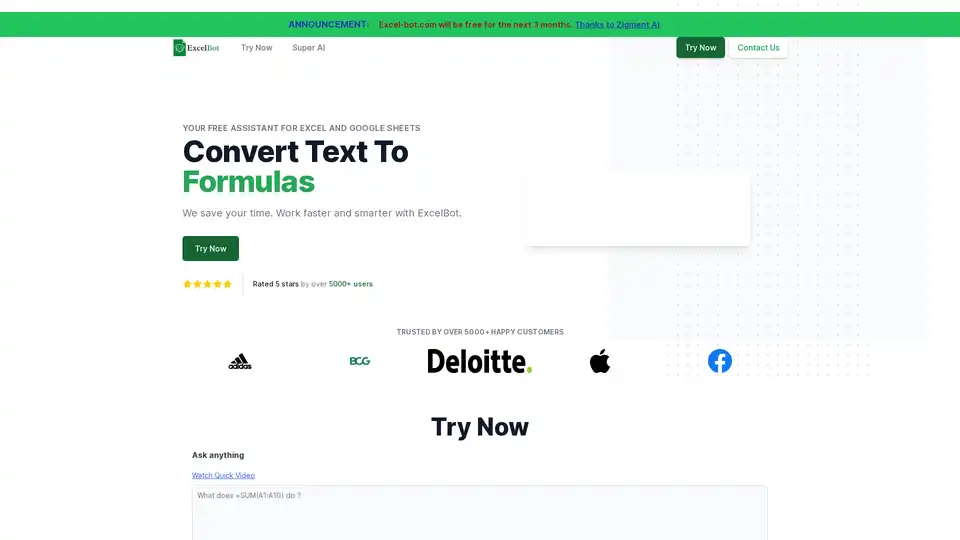 ExcelBot
