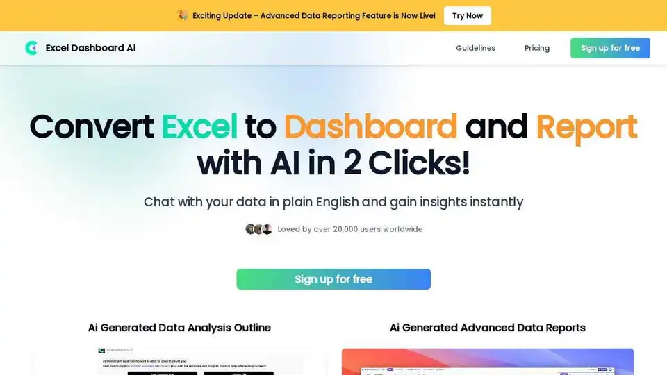 ExcelDashboard AI