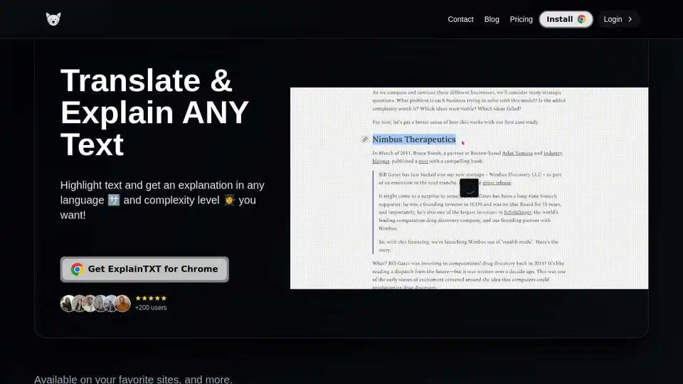 ExplainTXT