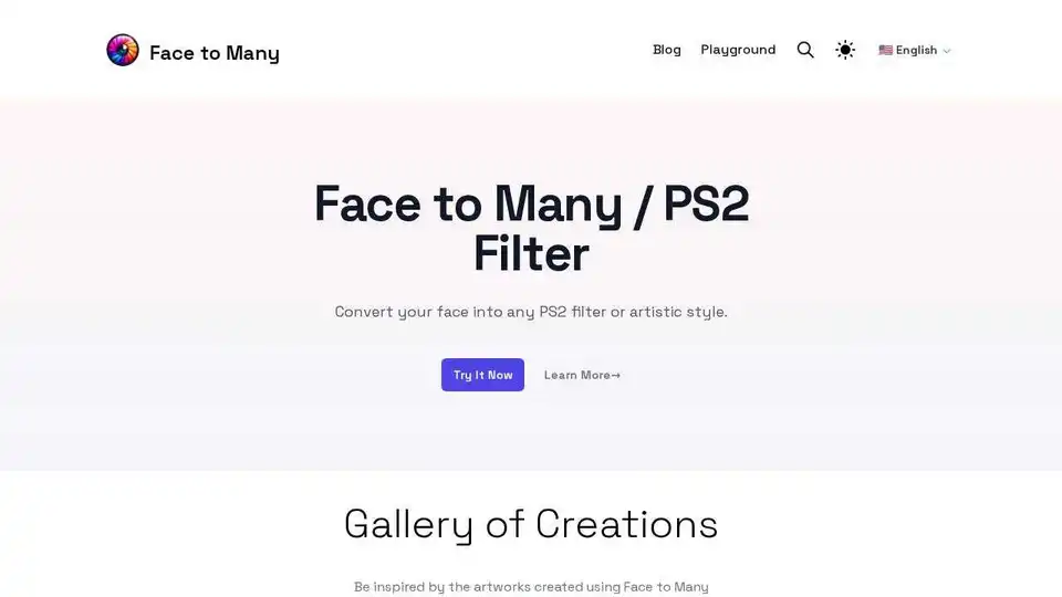Face to Many, PS2 Filter, Face to All, Free to use