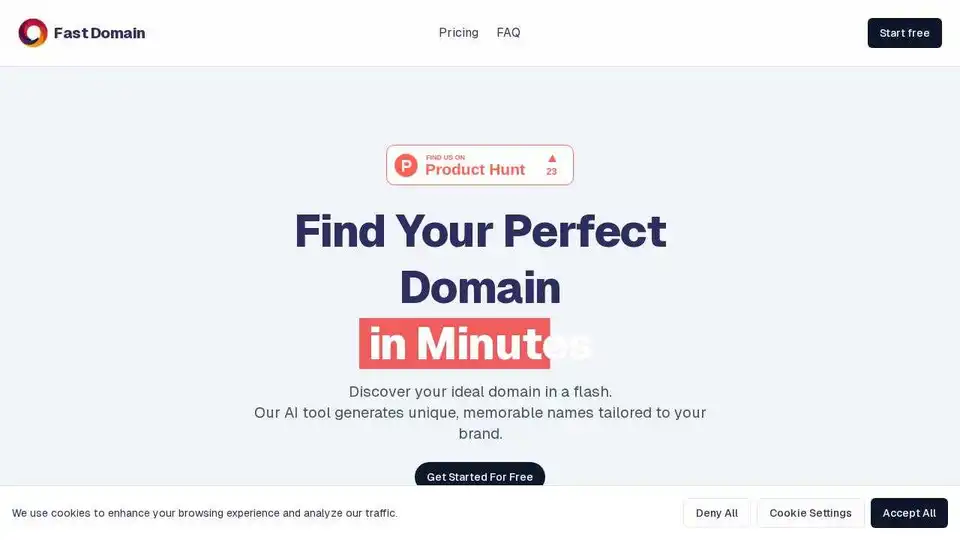 Fast Domain