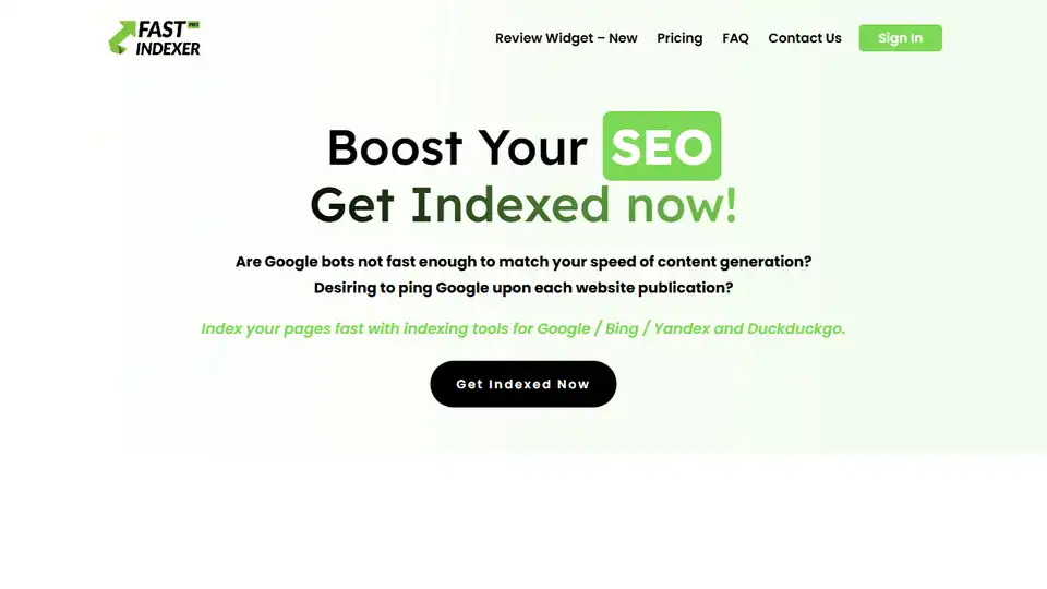 Fast Indexer Pro