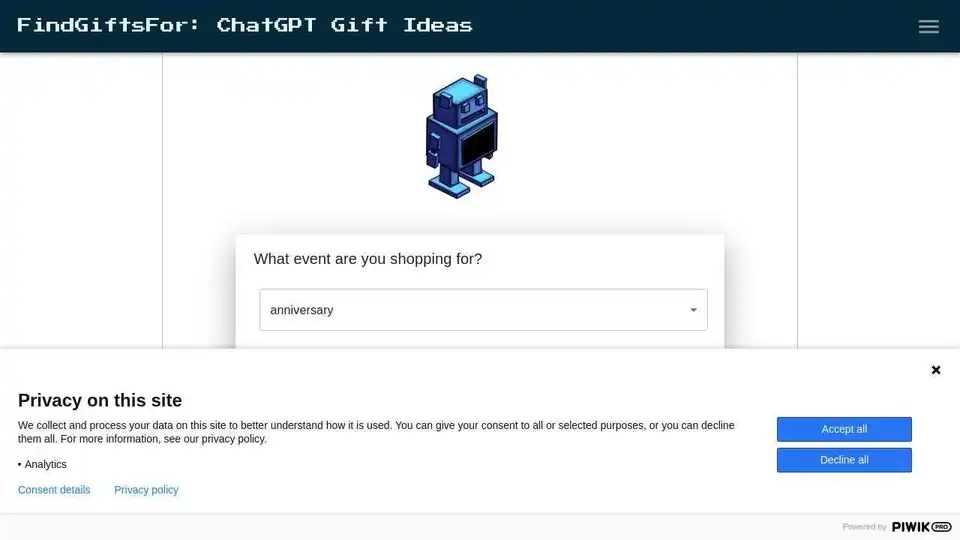 ChatGPT Gift Search