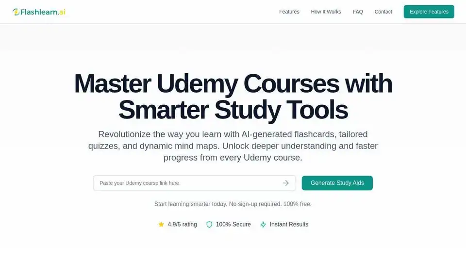 AI Study Tools for Udemy Courses