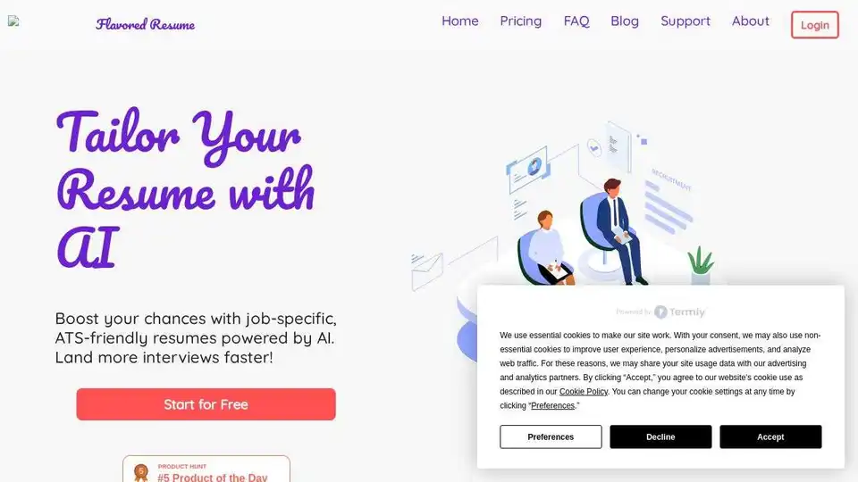 Flavored Resume