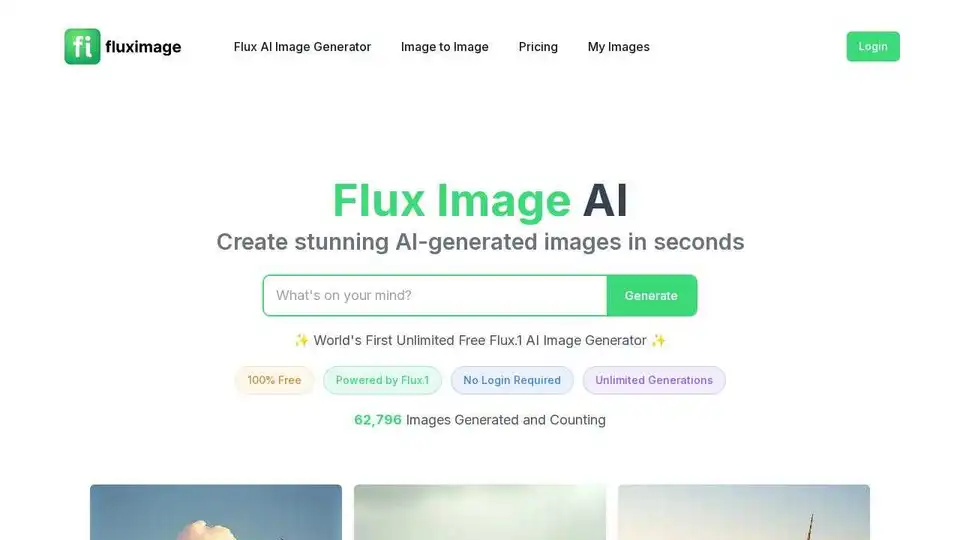 Flux AI Image Generator