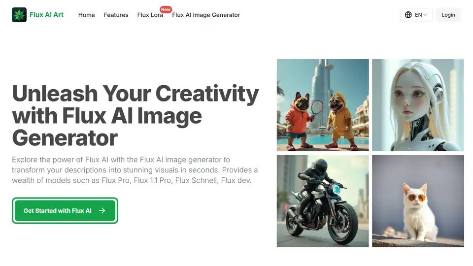 Flux AI Image Generator: Create Stunning AI Art Online