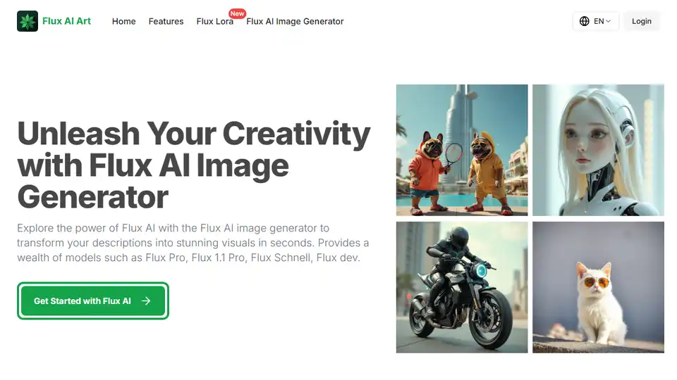 Flux AI Image Generator