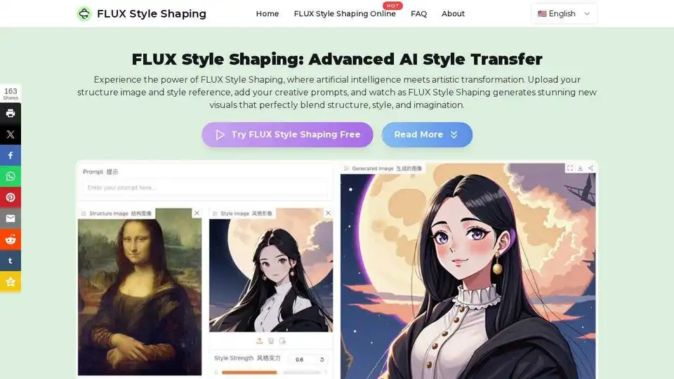 FLUX Style Shaping