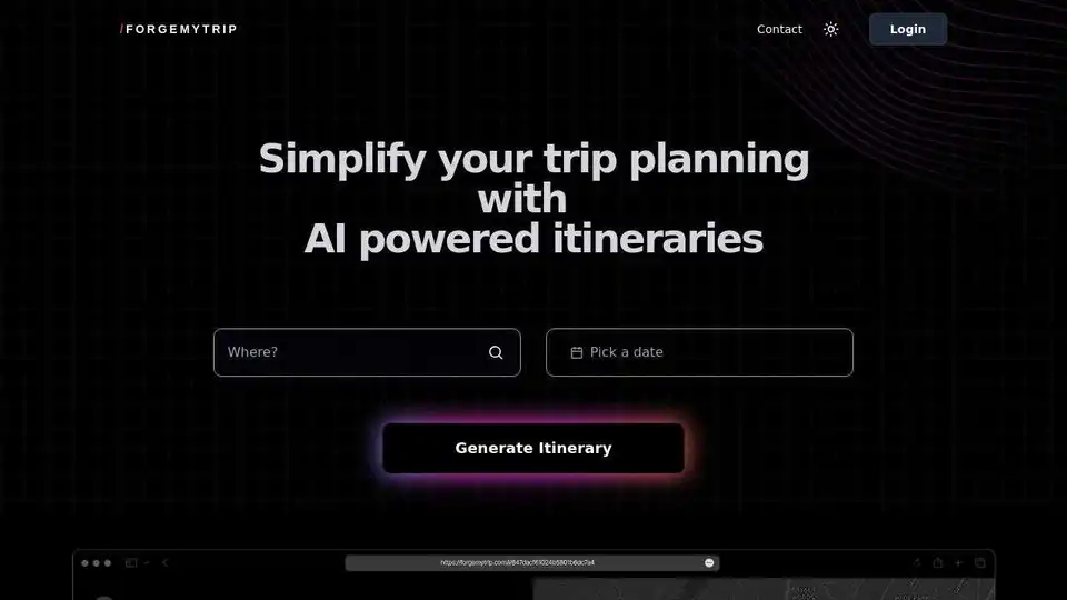 Forgemytrip