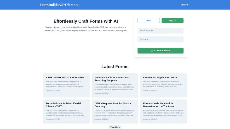 FormBuilderGPT