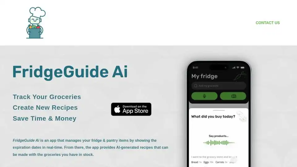 FridgeGuide Ai