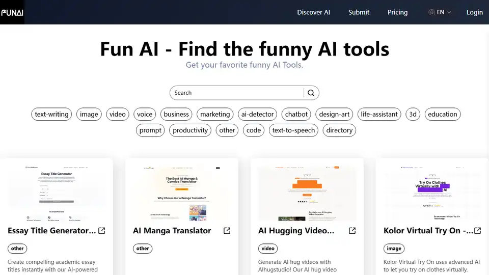 Fun AI Directory