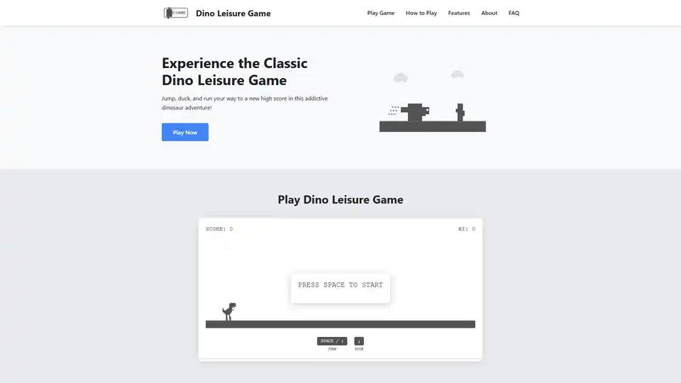 Dino Leisure Game