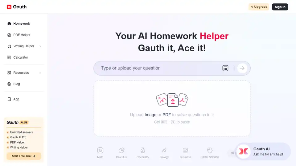 Gauth AI