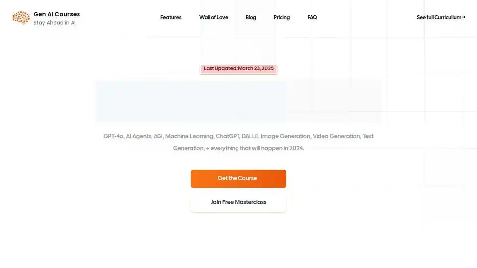GenAI Courses