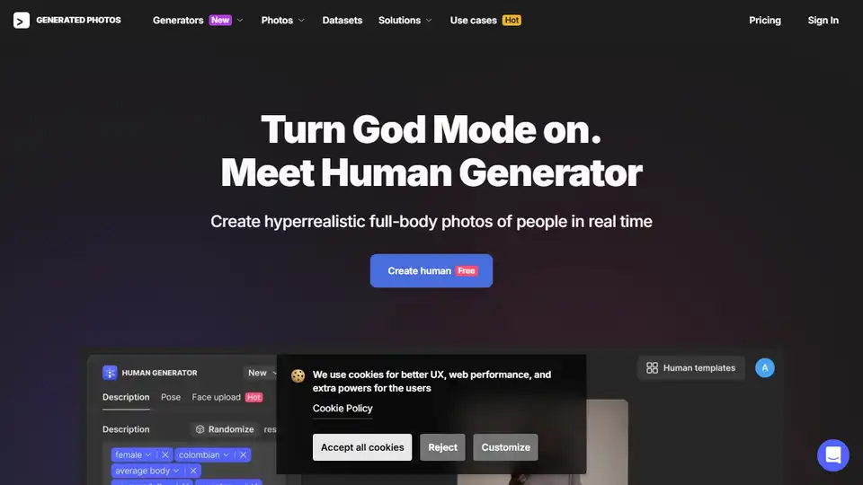 AI Human Generator