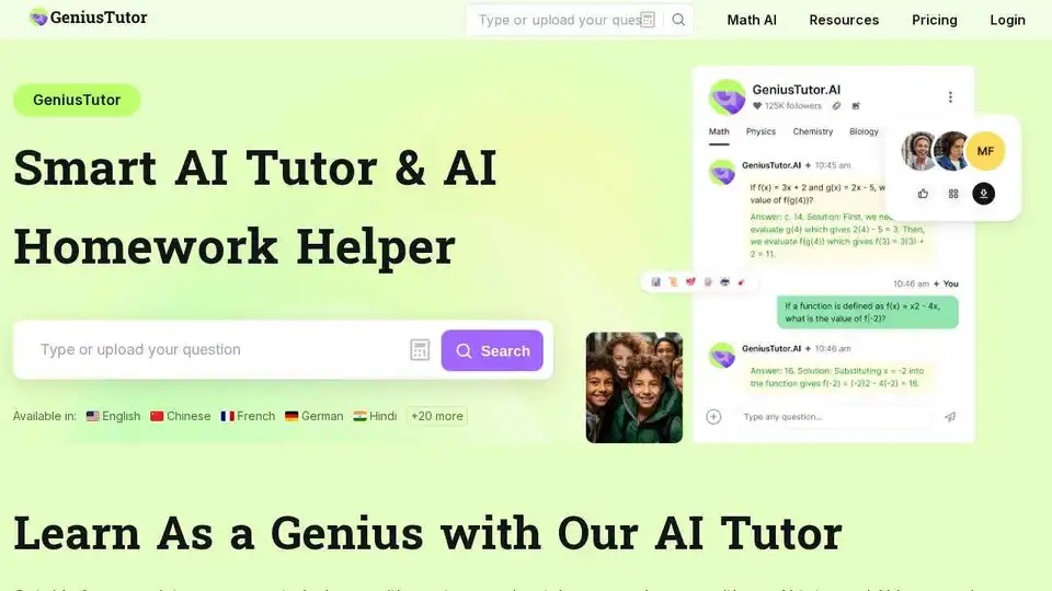 GeniusTutor