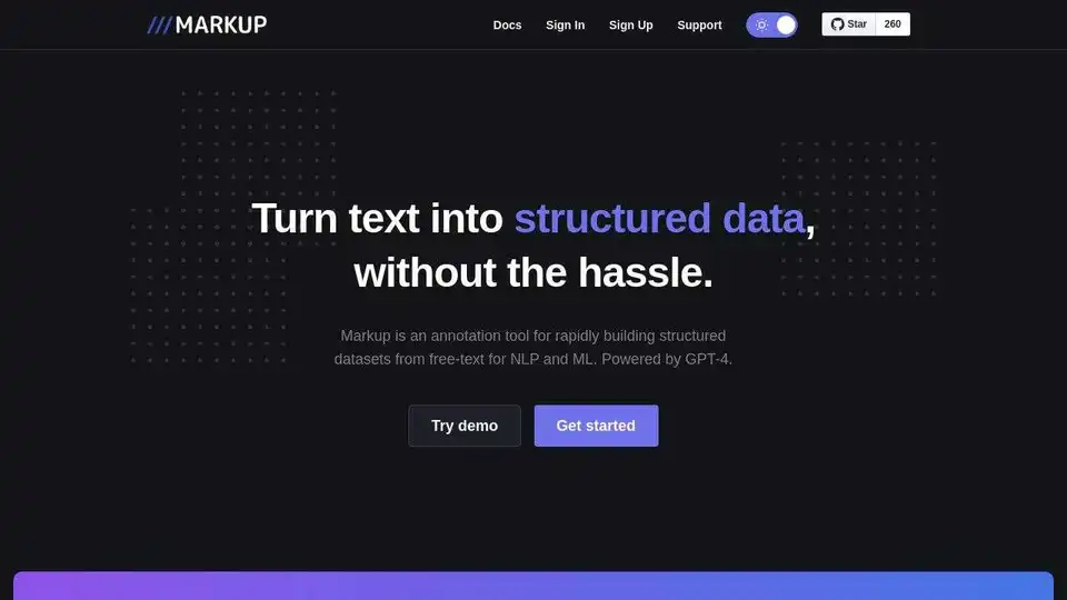 Markup Annotation Tool
