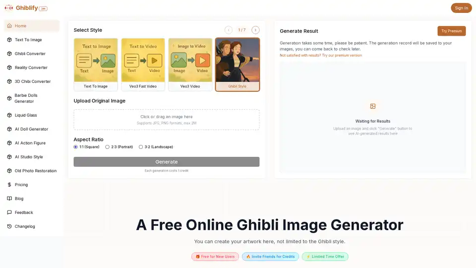 Ghiblify