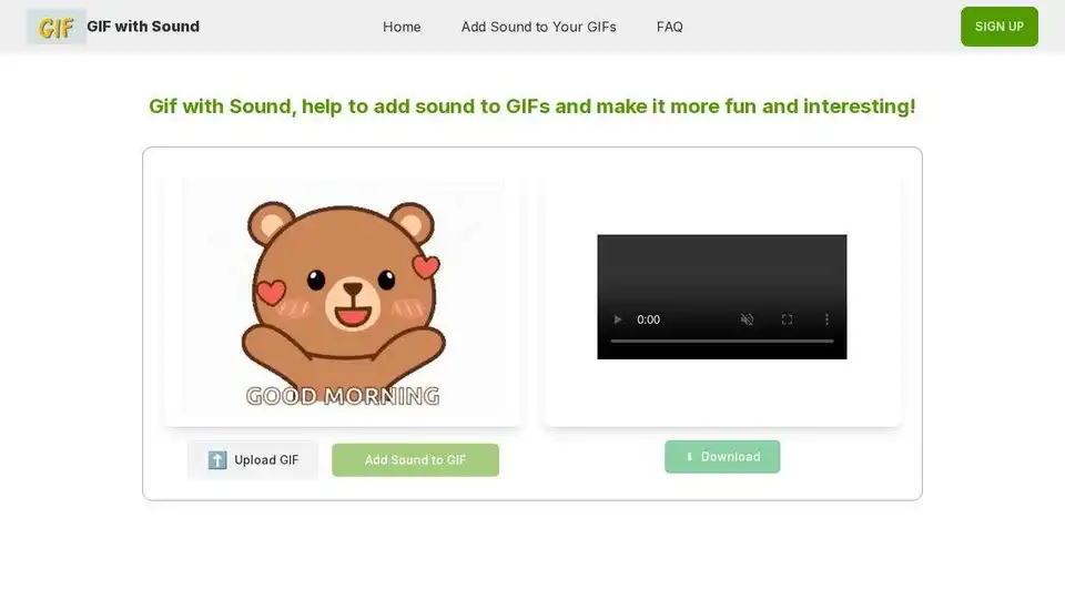 GIF with Sound