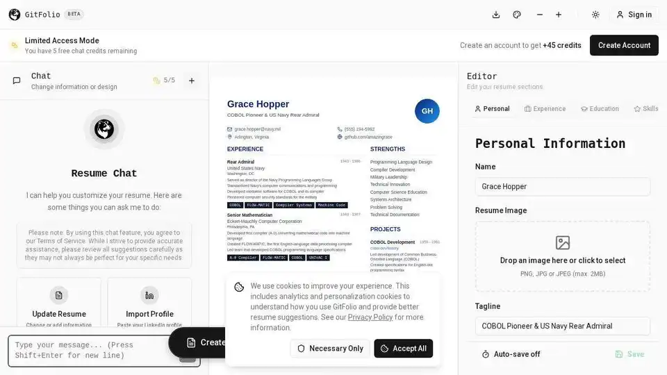 GitFolio