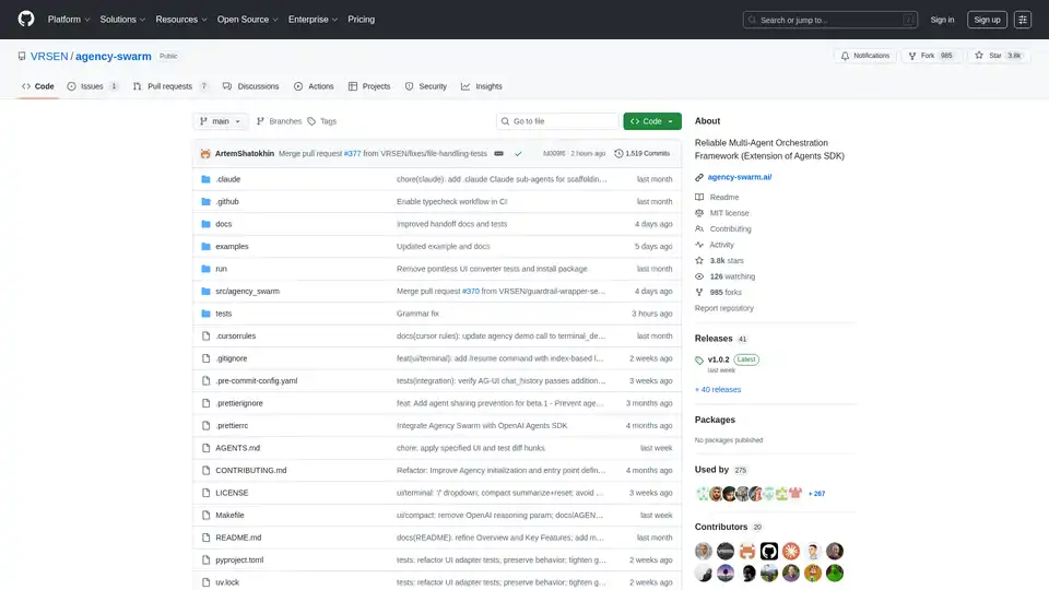 Agency Swarm