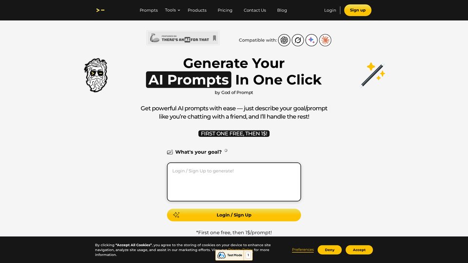Générateur de Prompts IA : Créez des Prompts Personnalisés pour ChatGPT ...