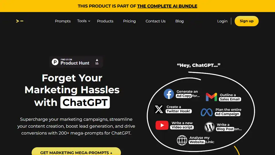 Mega-Prompts for Marketing
