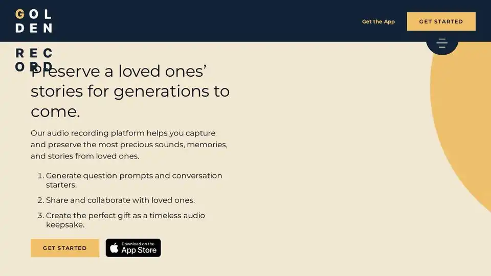 Golden Record App