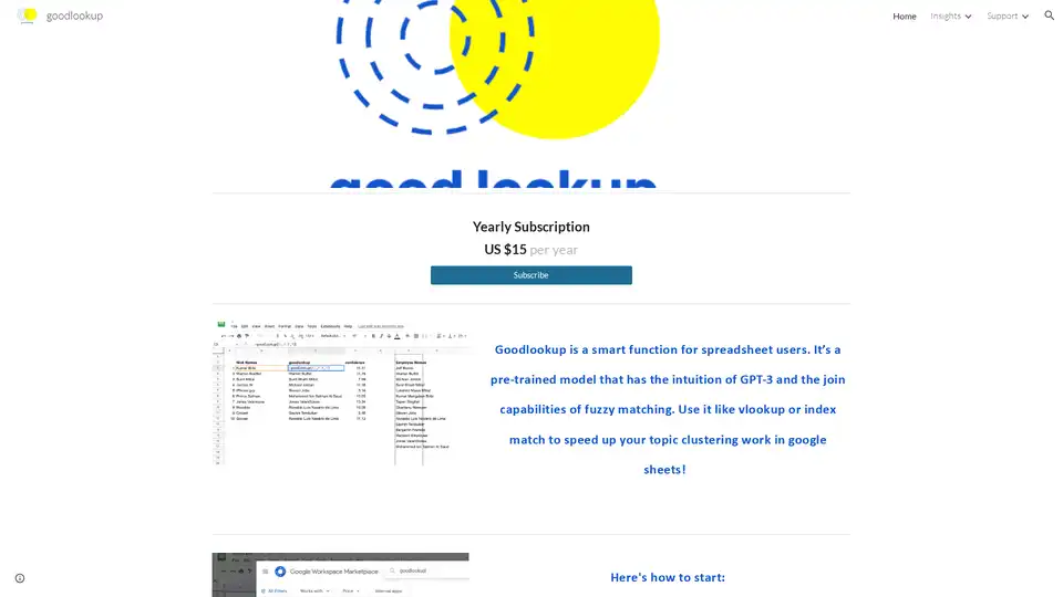 Goodlookup