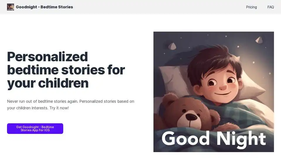 Goodnight - Bedtime Stories