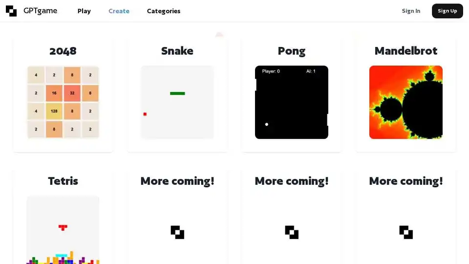 GPTGame