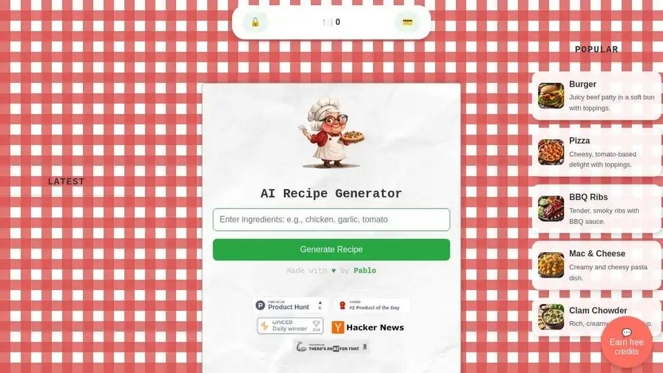 AI Recipe Generator