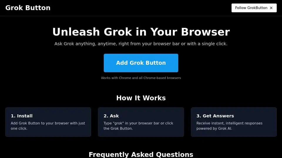 Grok Button