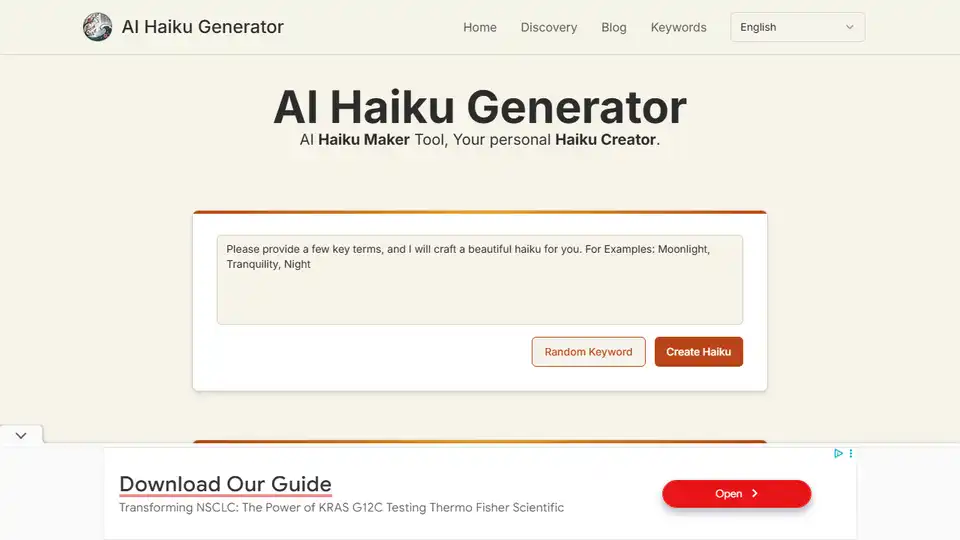 AI Haiku Generator
