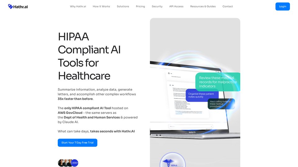 HIPAA Compliant AI Tools for Healthcare | HIPAA Compliant Claude