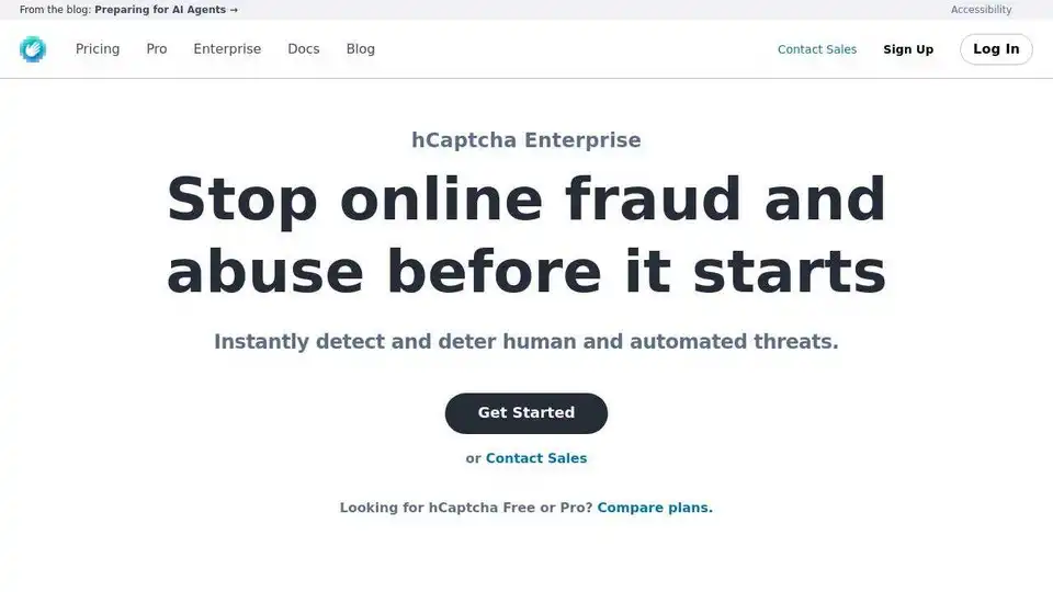 hCaptcha Enterprise