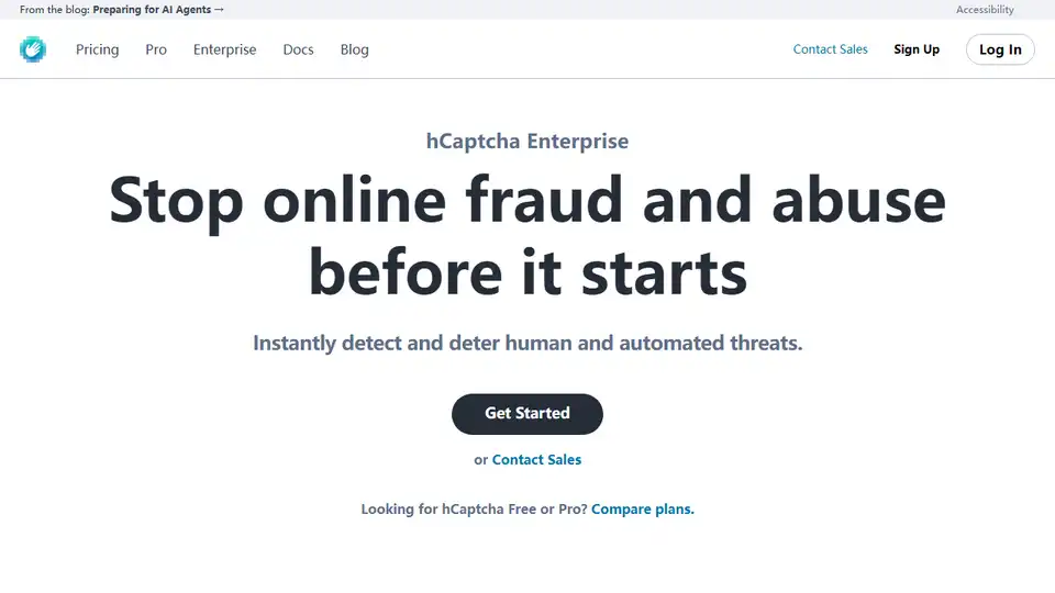 hCaptcha Enterprise