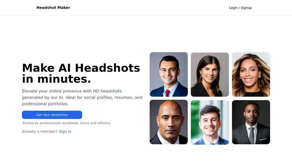 Headshots AI