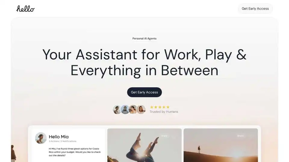 Hello - Personal AI Agents